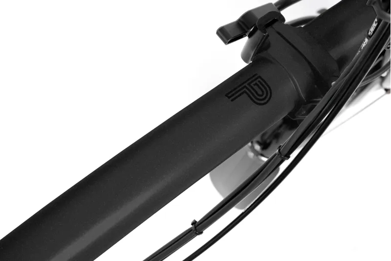 Brompton Electric P Line Urban Folding Bike 2024 in Midnight Black-7